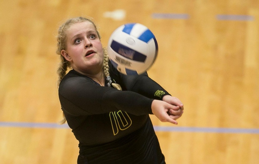 Volleyball Takes Down Titans