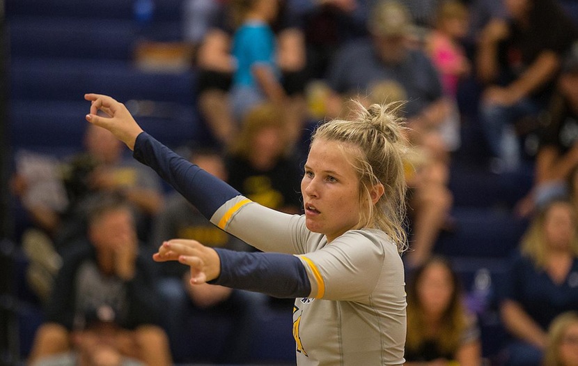 Volleyball Drops First Two Matches at Reiver Classic