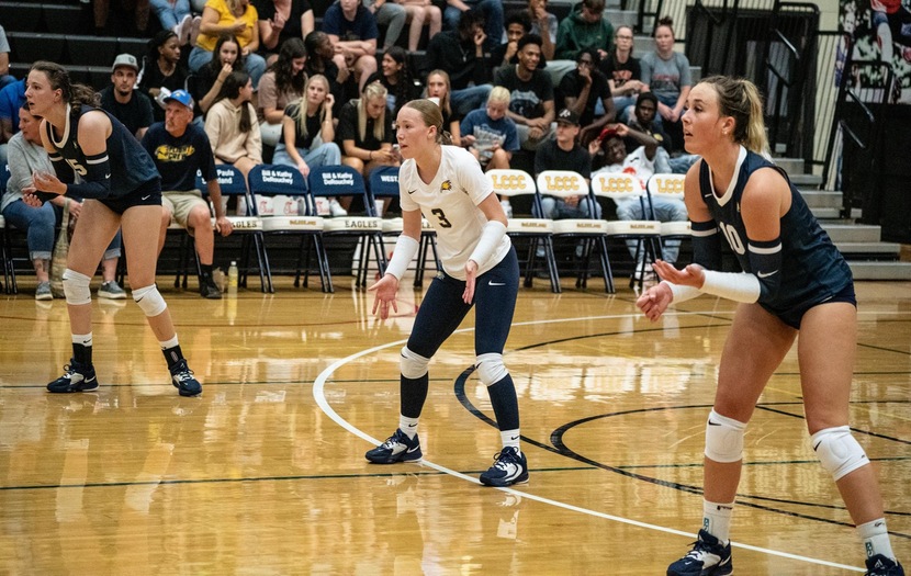 Golden Eagles take down WNCC in straight sets for 20th win of the season