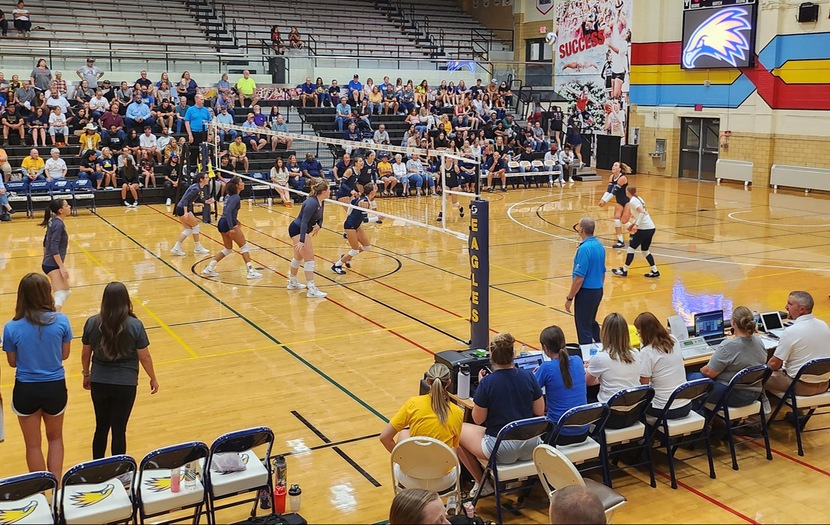 LCCC volleyball sweeps Otero to pick up eighth win of the season