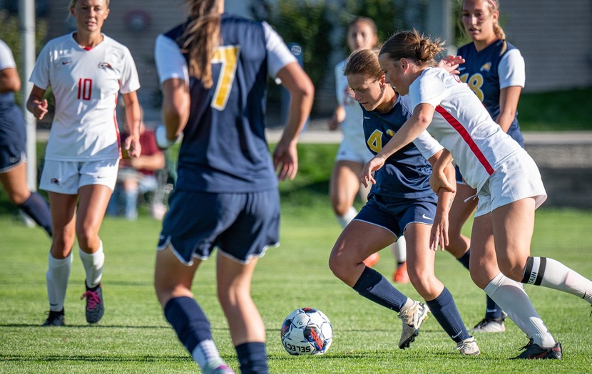 Women's Soccer holds off NJC to win 2-0 on Saturday afternoon