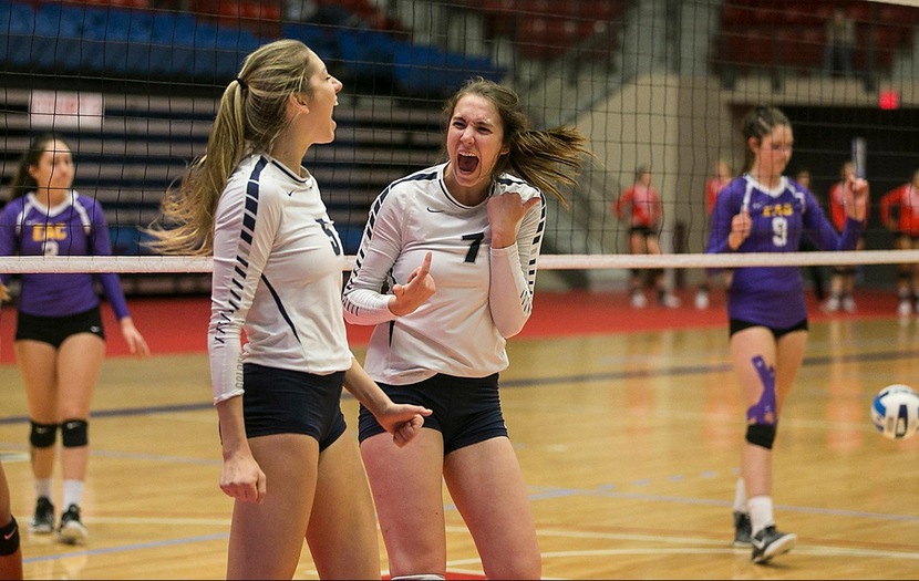 Volleyball Defeats Eastern Arizona in Second Match of National Tournament