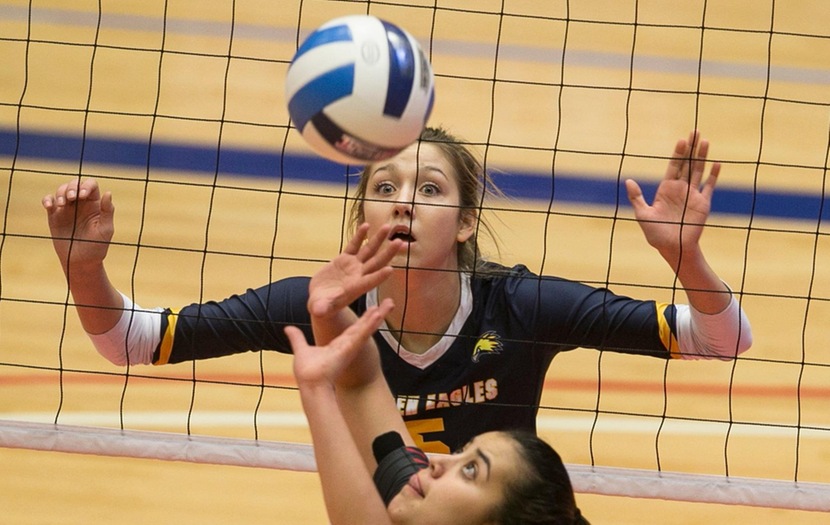 Volleyball Splits on First Day of Lee College Classic
