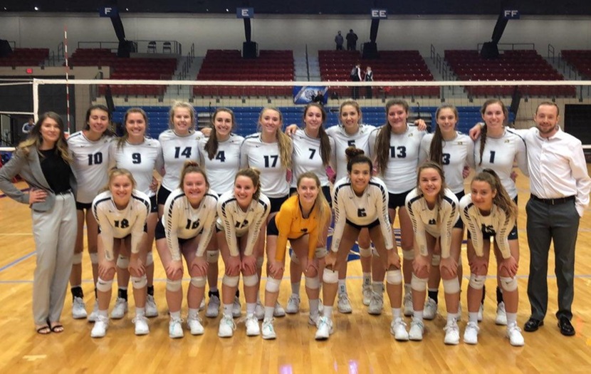 Golden Eagles Capture 9th In Four-Set Battle with Mineral Area