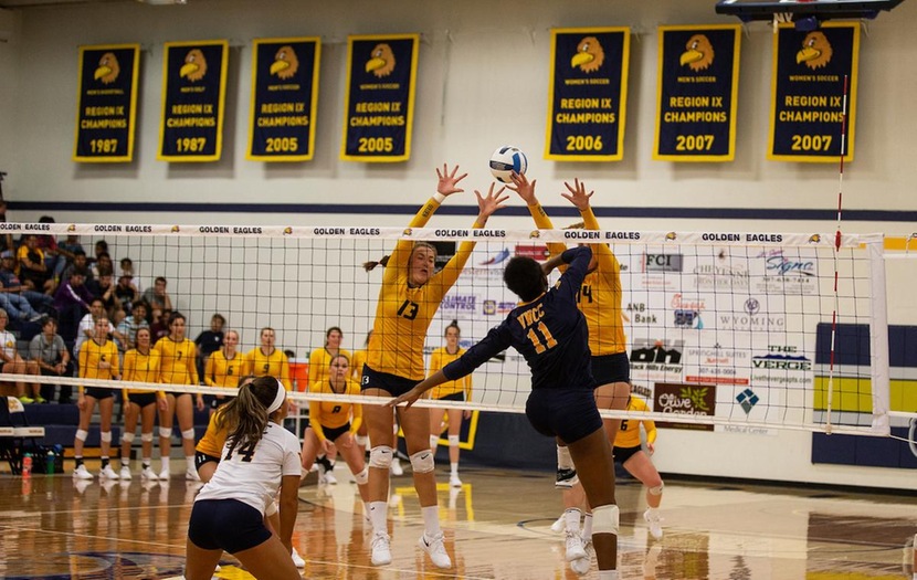 Volleyball Falls to Rattlers on the Road